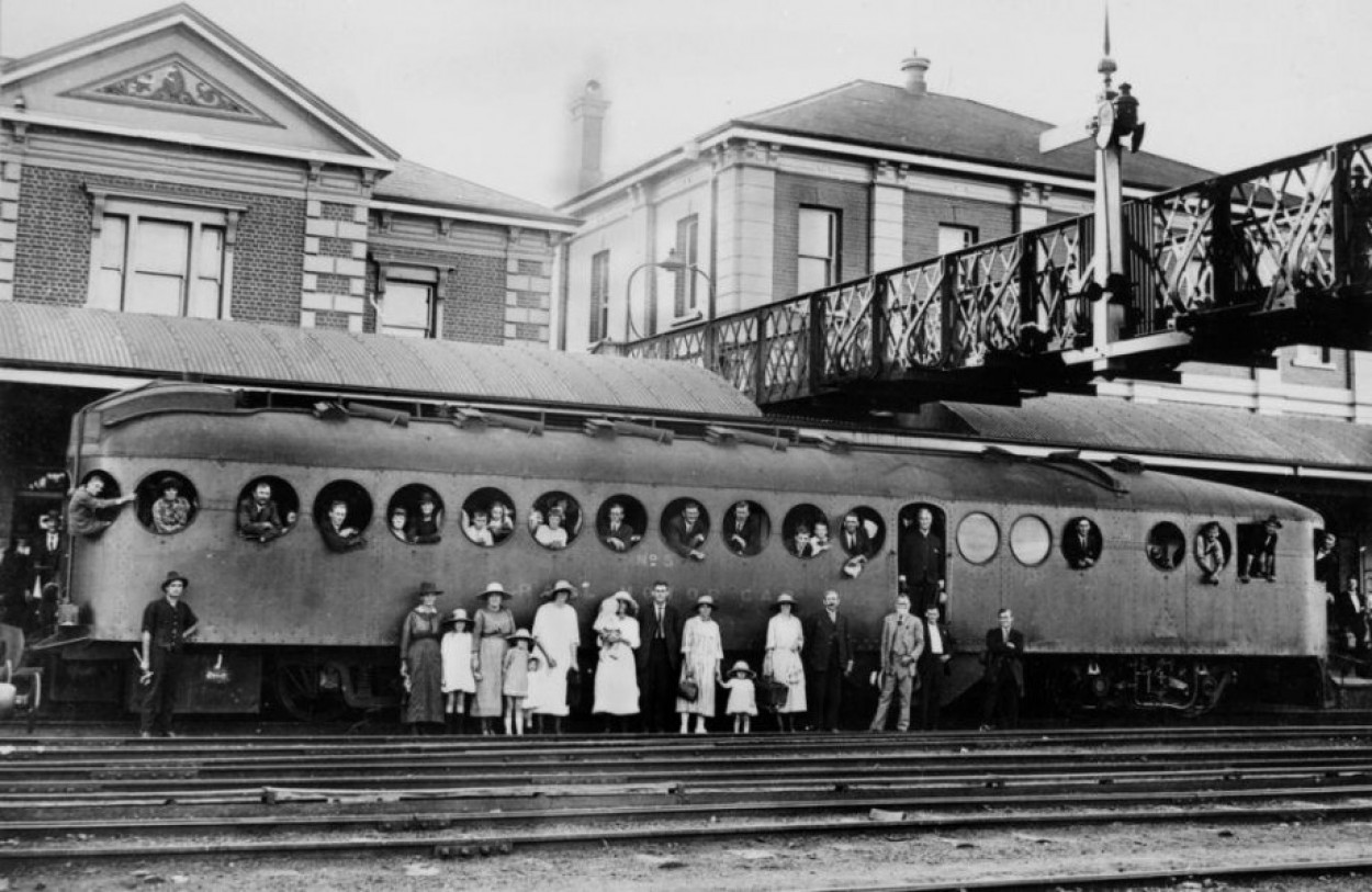 The Queensland McKeen rail-car