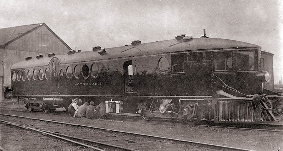 McKeen Car #1 at Newport, Australia