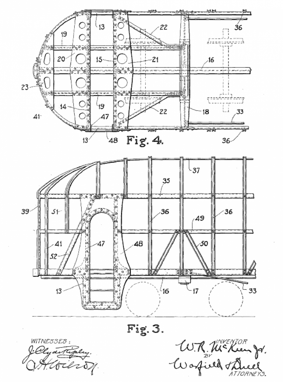 McKeen Patent #972467 rear