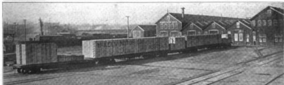 McKeen Motor Car Co. with Austrailan shipment