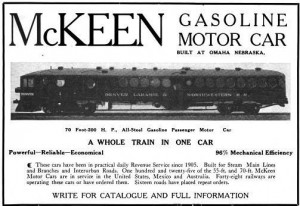 McKeen Advertisement from Railway Master Mechanic, Volume 36,