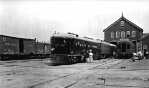 McKeen Car #6 and possibly #5 with a trailer