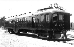 McKeen Motor Car #19 of the Union Pacific Railroad