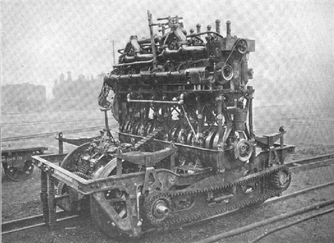 Trolley Gauge McKeen Car Engine.